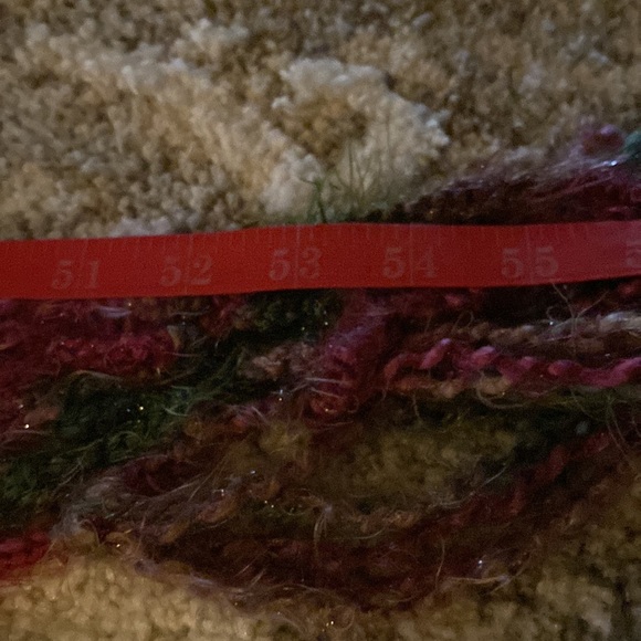 Bohemian sparklyCrochet scarf - Picture 8 of 11